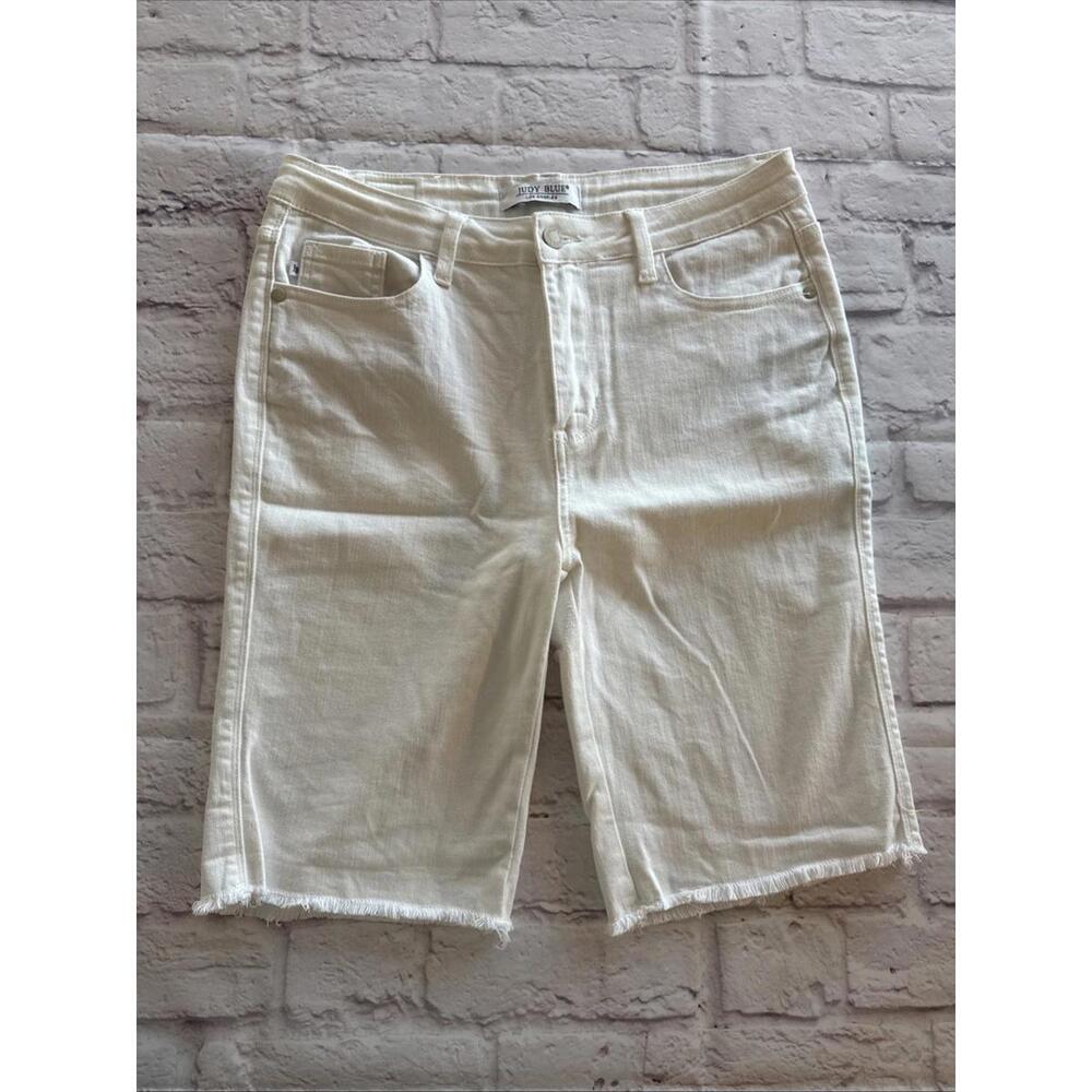 Judy Blue White Shorts L Large